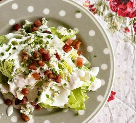 Iceberg Wedge with Blue Cheese & Bacon