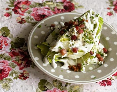 Iceberg Wedge with Blue Cheese & Bacon