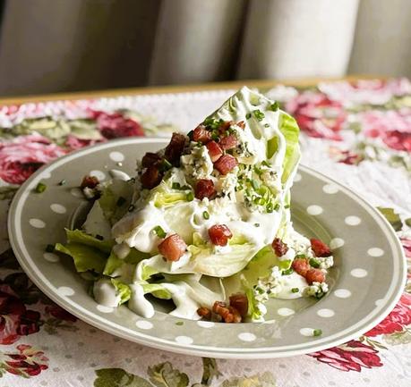 Iceberg Wedge with Blue Cheese & Bacon