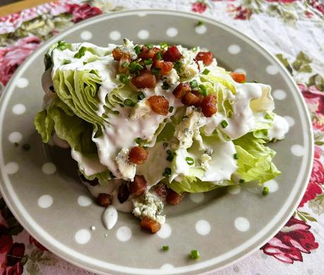 Iceberg Wedge with Blue Cheese & Bacon