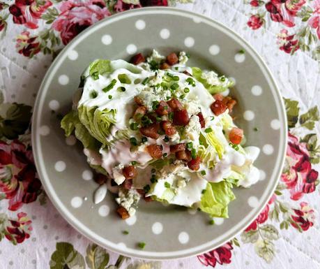 Iceberg Wedge with Blue Cheese & Bacon