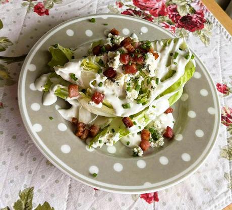 Iceberg Wedge with Blue Cheese & Bacon