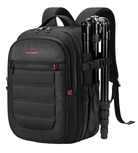 camera bag with tripod holder