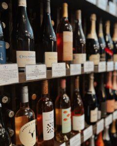 Networking Events: The Benefits of Making Connections in Casual Environments Bottles of wine from Hoover Steak and Wine.