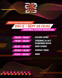 JAM OFF 2025 Singapore: Rain, Ekin Cheng & Hins Cheung Live at Universal Studios Singapore JAM OFF 2025 Singapore: Rain, Ekin Cheng & Hins Cheung Live at Universal Studios Singapore