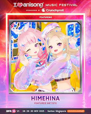 Anime Festival Asia Singapore 2025 Kicks Off With First Wave of I LOVE ANISONG Music Festival Line-Up Anime Festival Asia Singapore 2025 Kicks Off With First Wave of I LOVE ANISONG Music Festival Line-Up