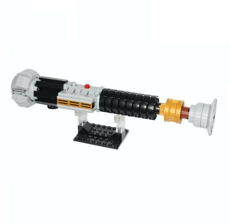 obi wan lego lightsaber, custom lego kits