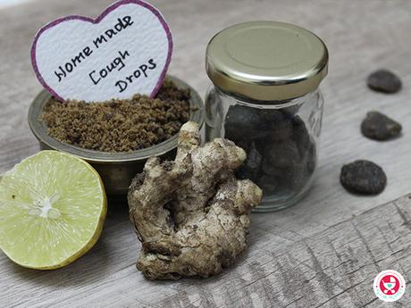 Homemade Cough Drops [Ginger Lemon Honey Cough Drops for kids] is easy to make, good to improve immunity and effectively treat cough and cold. It can be taken by toddlers to adults.
