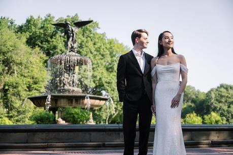 Anqi and Garett’s Early Morning Wedding on Cherry Hill