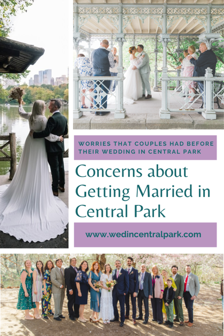 Concerns that Couples had Before Their Wedding in Central Park