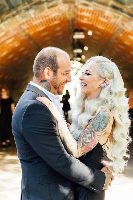 Mary and Billy’s Wedding under the Greywacke Arch