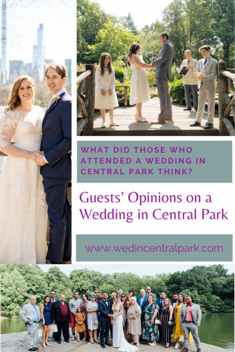 What were the Guests’ Opinions on a Wedding in Central Park?