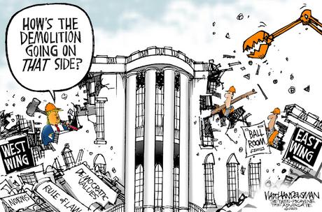 Trump Is Destroying The White House (And Our Democratic Government)