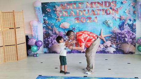 Way to go, my little starfish - Ansel's first concert