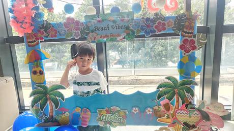 Way to go, my little starfish - Ansel's first concert