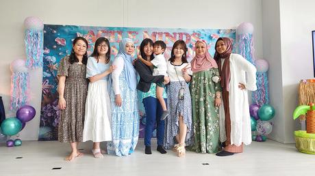 Way to go, my little starfish - Ansel's first concert