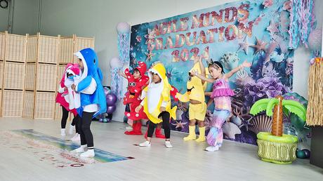 Way to go, my little starfish - Ansel's first concert