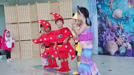 Way to go, my little starfish - Ansel's first concert