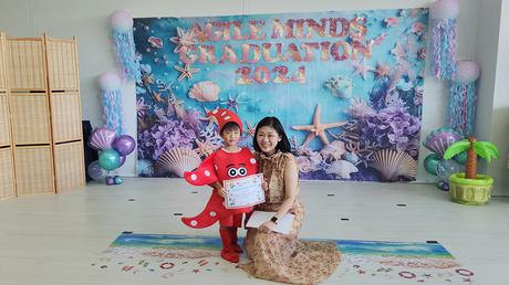 Way to go, my little starfish - Ansel's first concert