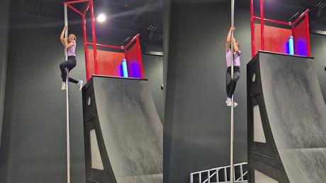 All I wanna do is rollerblade - Ariel is 12!