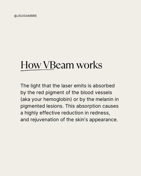 I tried the VBeam Laser - Here is my experience