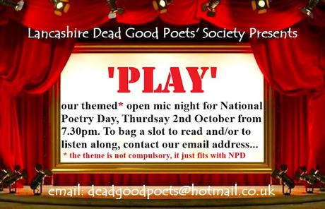 Lancashire Dead Good Poets' October Open Mic Night