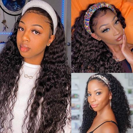 Quick Hairstyles For Going Out: Modern Wig Hairstyles With A Headband Quick Hairstyles For Going Out: Modern Wig Hairstyles With A Headband