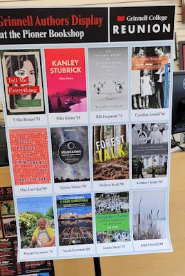 SETTLEMENT HOUSE GIRL and BUTTERFLIES IN ROOM 6 at the Pioneer Bookshop, Grinnell, Iowa