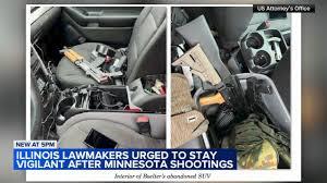 Vance Boelter's Abandoned Vehicle Filled with Weapons Ammunition, Indicating Planned