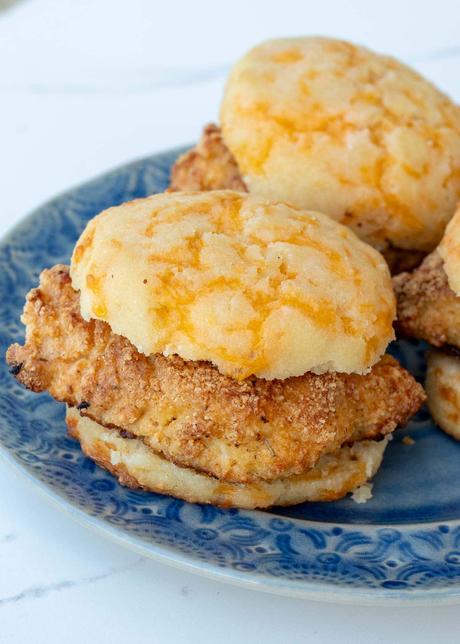 Low Carb Chicken and Biscuits