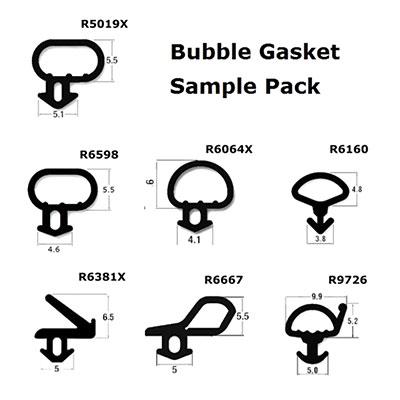 Bubble gaskets