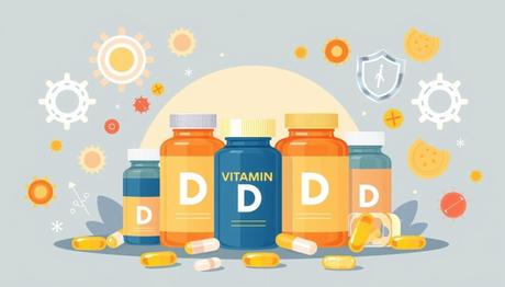 Vitamin D supplements for immune health