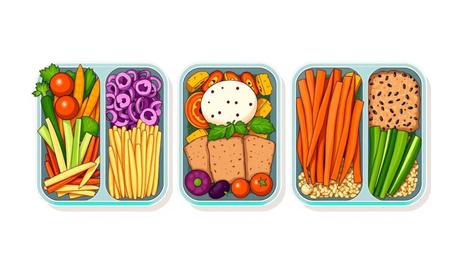 Image of a delicious and healthy meal prep