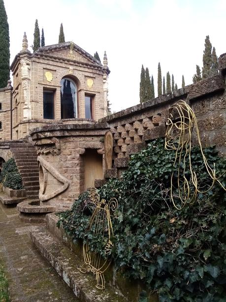 La Scarzuola - Among lakes and the woods The older structure and the new additions