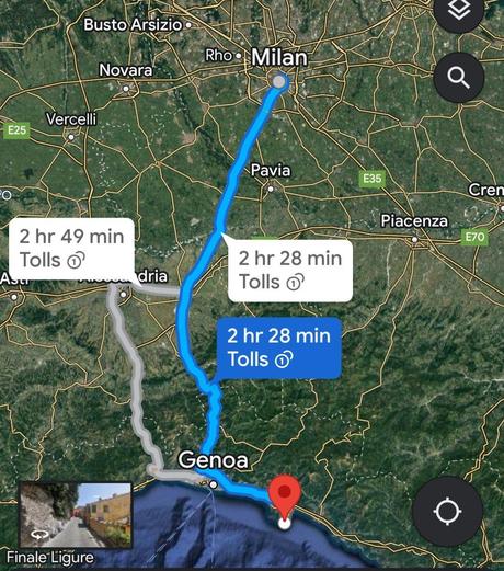 Portofino, a Gem of the Italian Riviera source: Google Maps