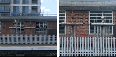 Alperton station – no escalator, but a rather fine shopping arcade Alperton station – no escalator, but a rather fine shopping arcade