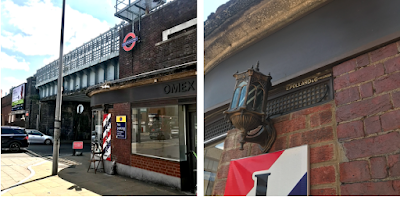 Alperton station – no escalator, but a rather fine shopping arcade Alperton station – no escalator, but a rather fine shopping arcade