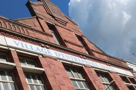 The former Singer factory in Bonnières-sur-Seine is today a business park