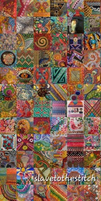 Meet the crafter: Owen Kelly aka Slavetothestitch The large quilt by Owen Kelly