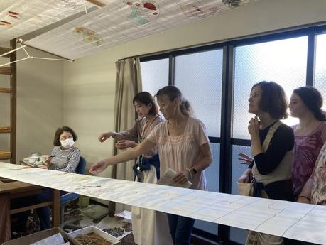 A textile lover’s dream: exploring Japan with Kyoto Kimono Photo from one of the Textile Tours of Japan with Nancy McDonough of Kyoto Kimono