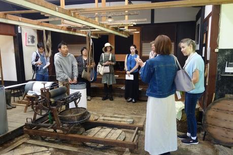 A textile lover’s dream: exploring Japan with Kyoto Kimono Photo from one of the Textile Tours of Japan with Nancy McDonough of Kyoto Kimono