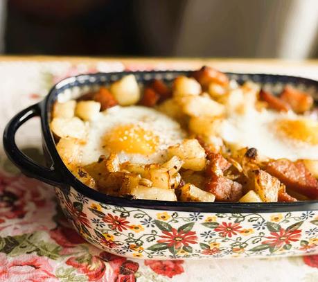 Ham, Egg & Potato Bake