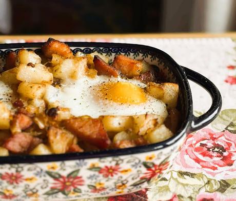 Ham, Egg & Potato Bake