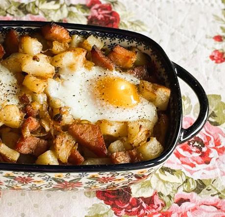 Ham, Egg & Potato Bake