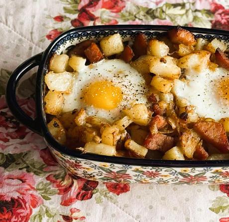 Ham, Egg & Potato Bake
