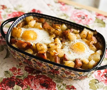 Ham, Egg & Potato Bake