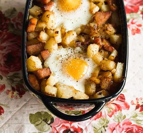 Ham, Egg & Potato Bake
