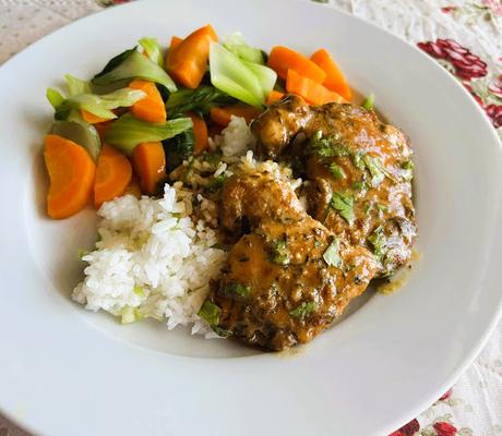 Cider Glazed Chicken Thighs