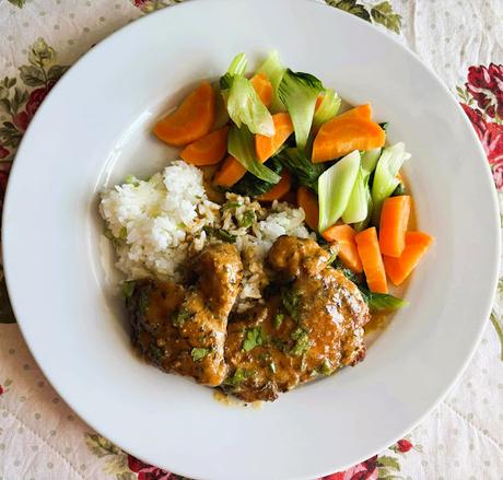 Cider Glazed Chicken Thighs