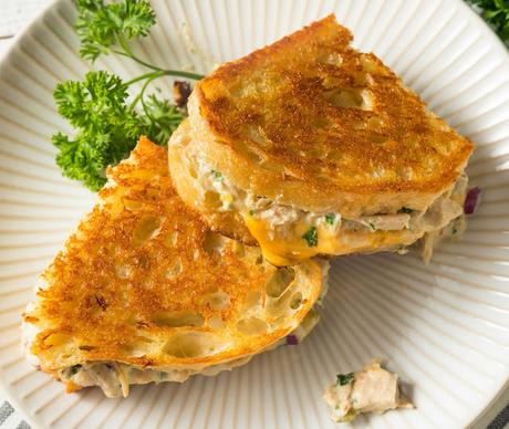 Air Fryer Tuna Melt